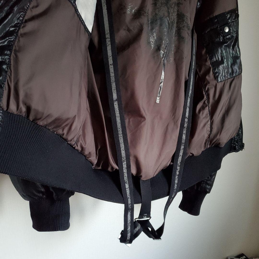 00s archive down jacket y2k 平成 光沢 Mサイズ 黒