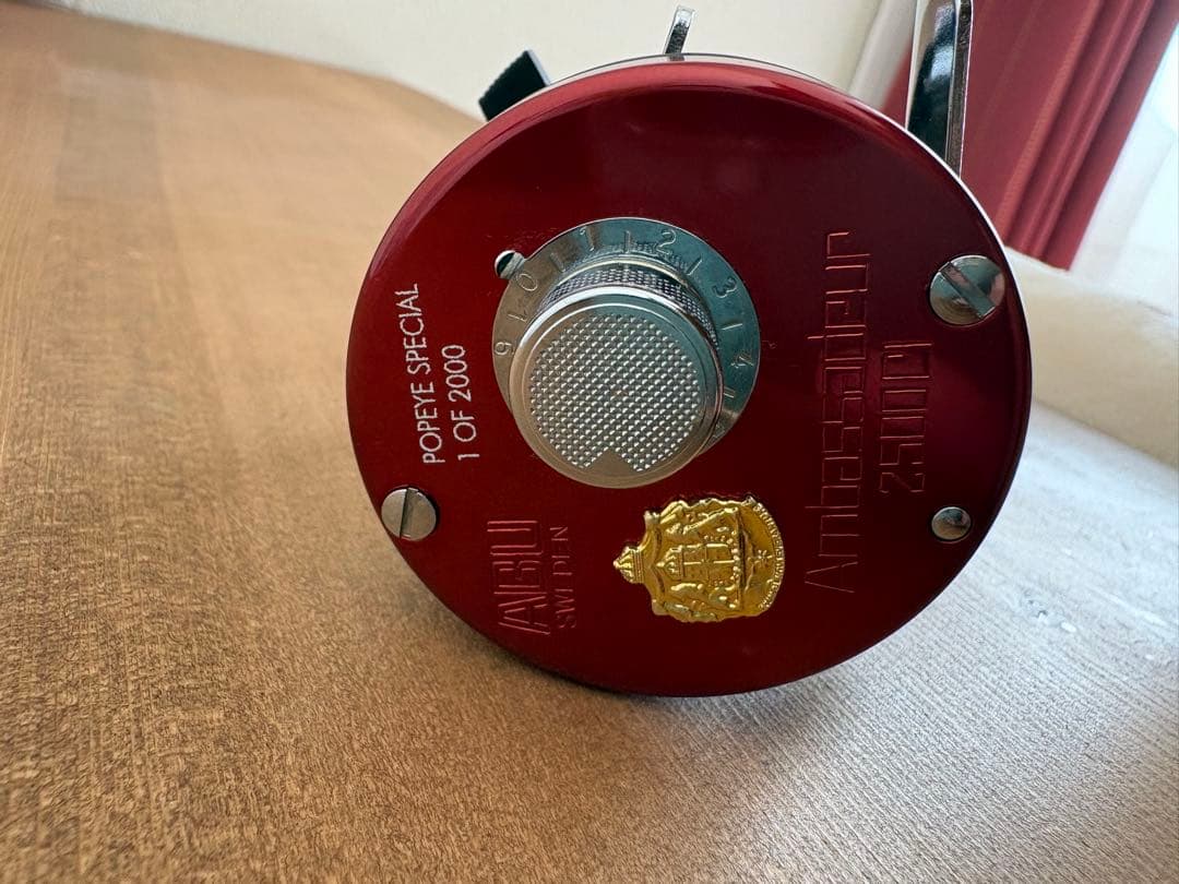 アブガルシア アンバサダー 2500c レッド ポパイ - メルカリ