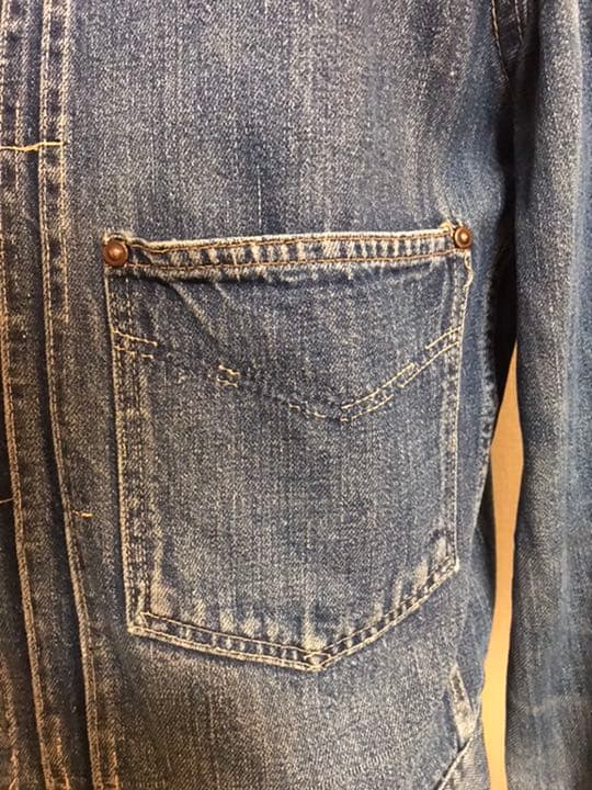 50s ビンテージ ストアブランド 2nd タイプ デニム ジャケット xpv