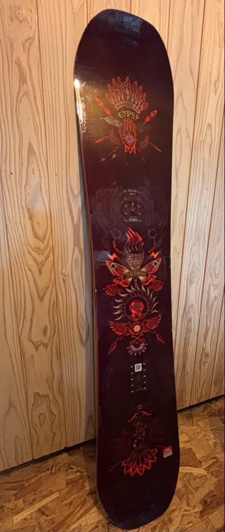 SALOMON GYPSY 143cm/Fluxビンディング/ケース付