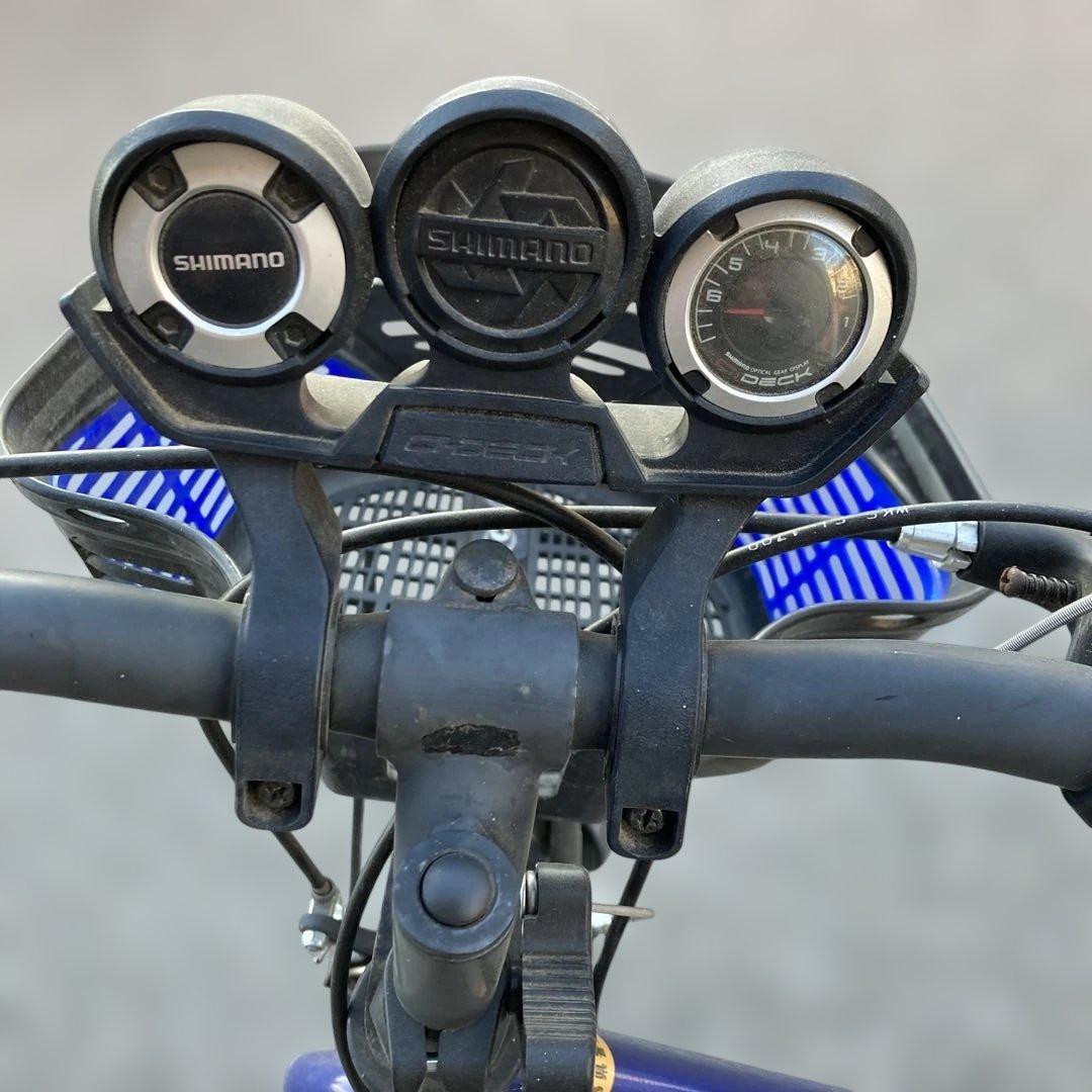 自転車 本体ブリヂストン ブルー 小学高学年用 引き渡し可能な方限定