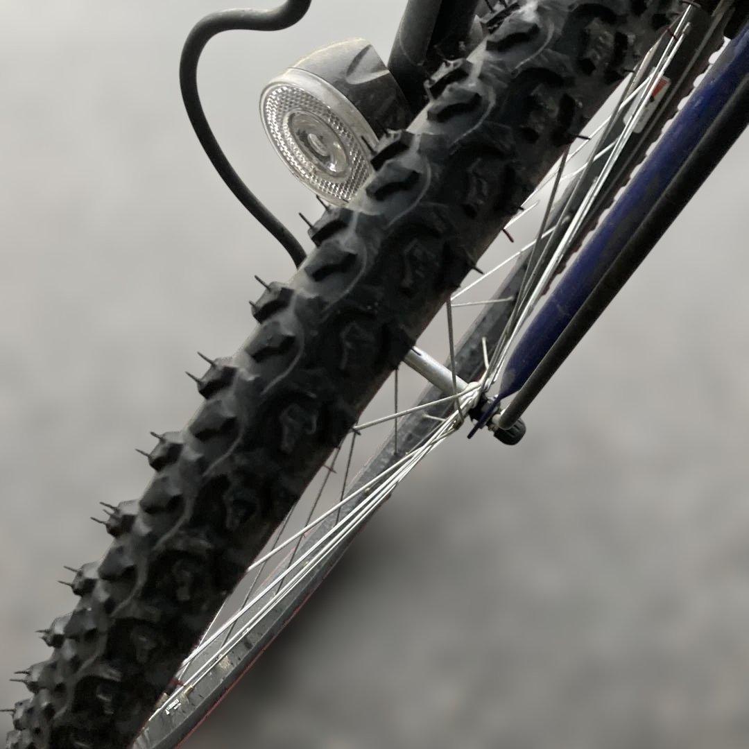 自転車 本体ブリヂストン ブルー 小学高学年用 引き渡し可能な方限定