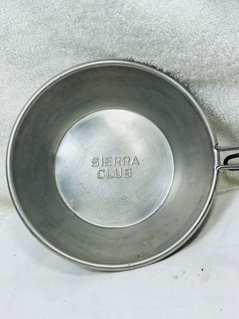 良品　シエラクラブカップ初期刻印　SIERRA CLUB cup ステンレス製 良品 シエラクラブカップ初期刻印 SIERRA CLUB cup ステンレス製