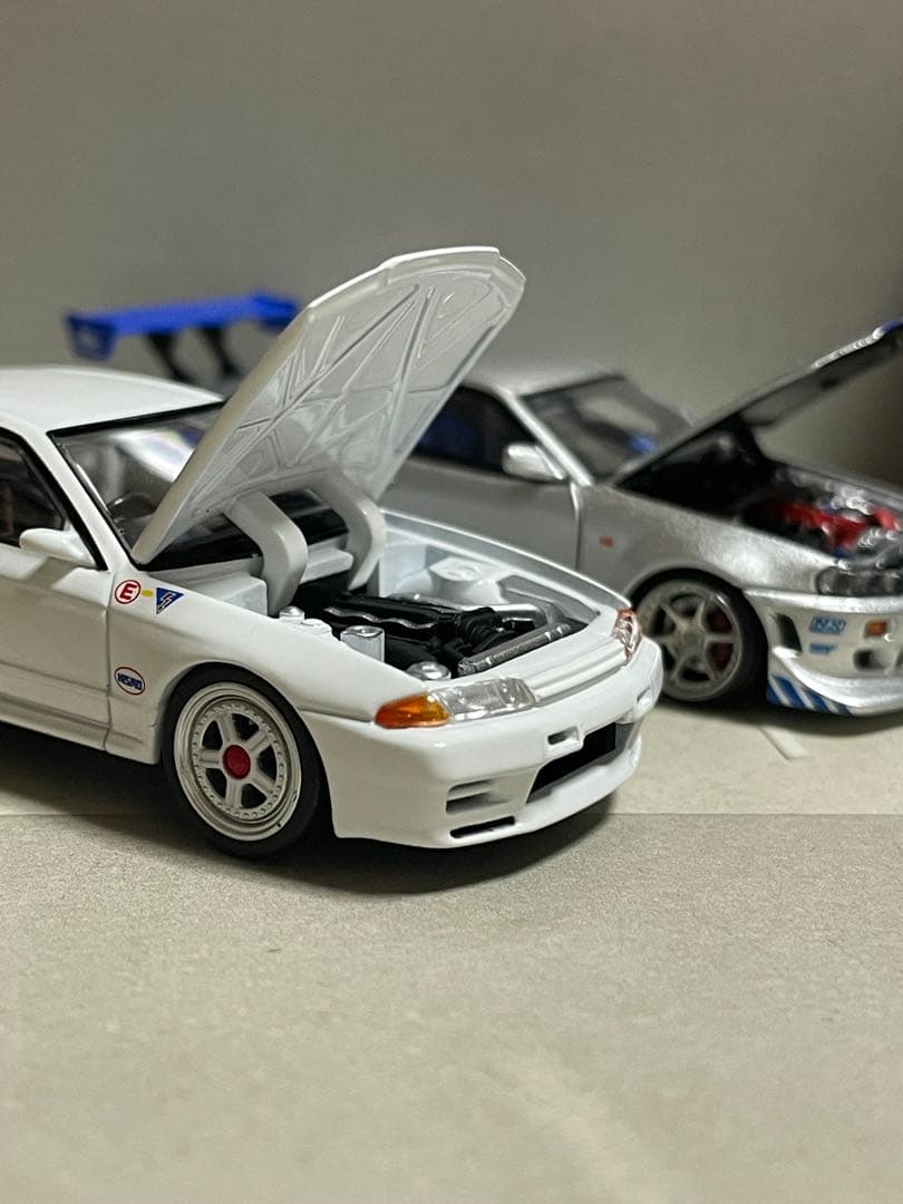 激レア TLV NEO 日産 スカイライン GT-R（R32） グループA 白 - メルカリ