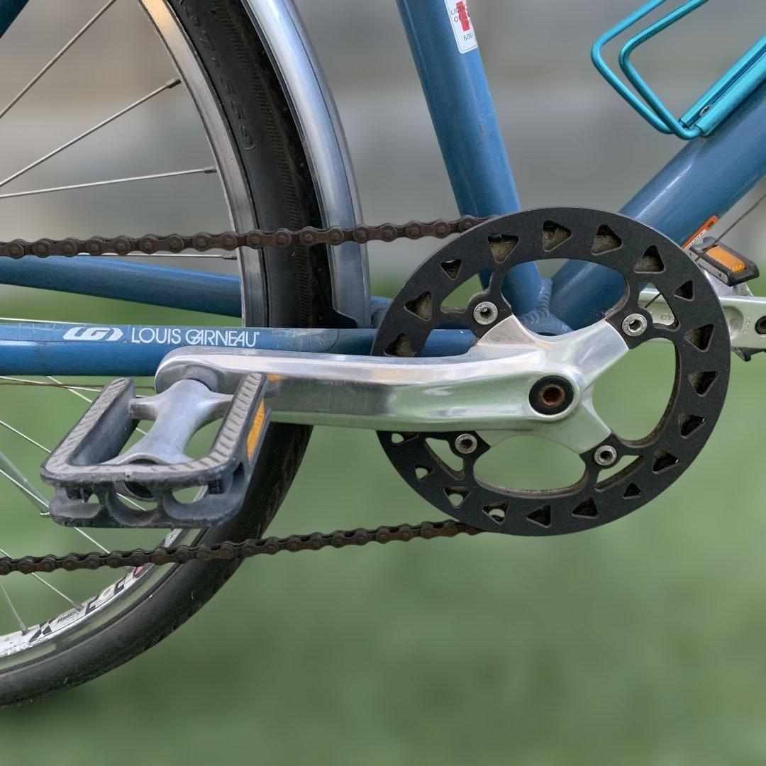 ルイガノ LGS-TR2 カゴ付き 純正ラタン風カゴ付 引取り限定 - メルカリ