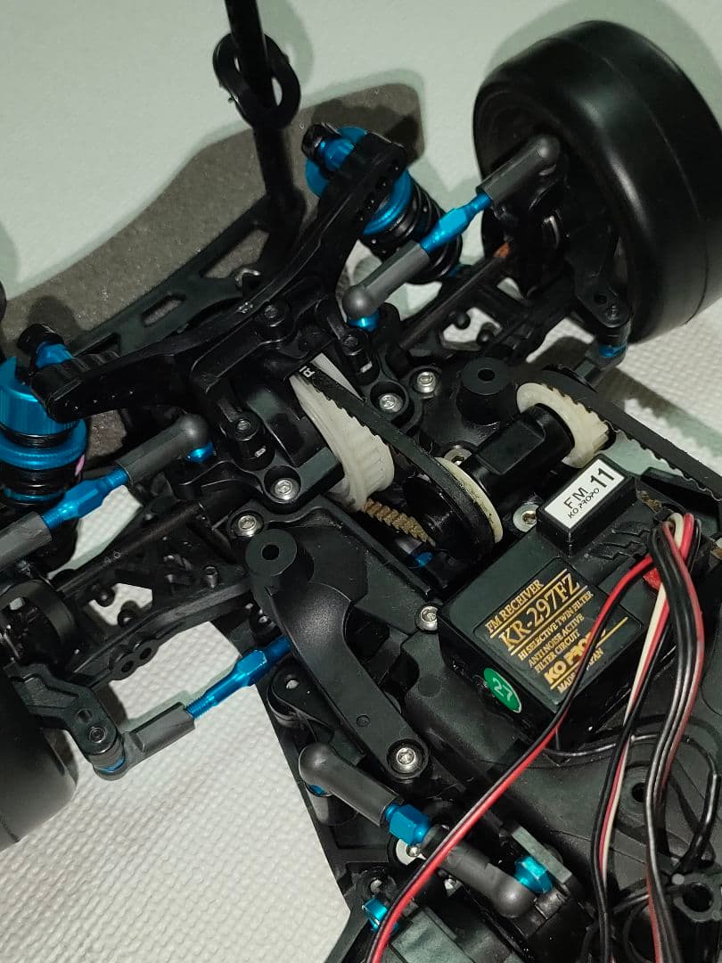 タミヤ TA06 OP多数 FM/ブラシレスメカ EX-10ヘリオス フルセット