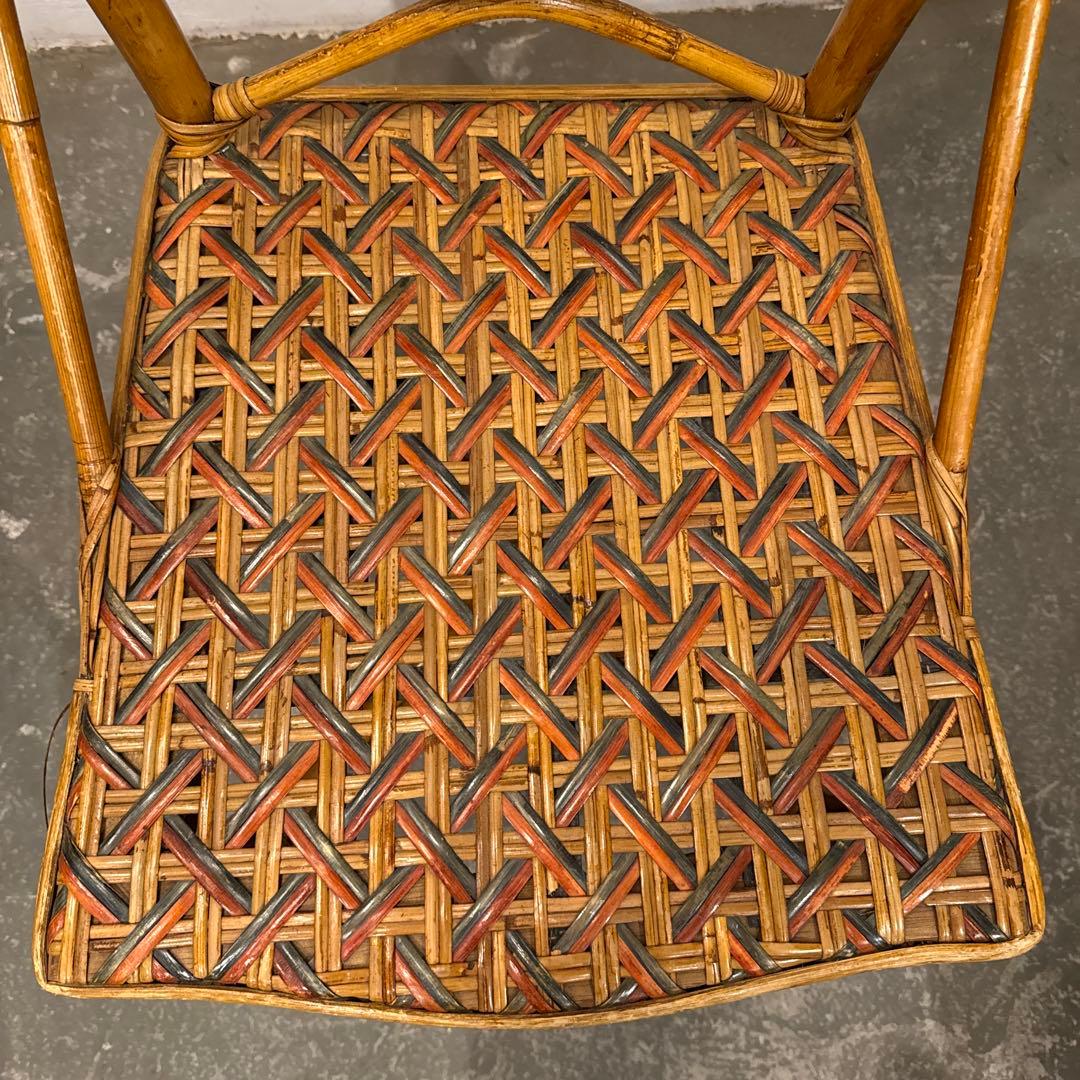年末年始saleヴィンテージ カフェチェア ラタンチェア｜ヴィンテージ
