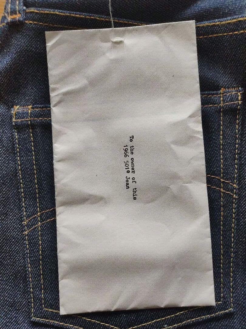 LEVI'S® LVC 66501 W28L34 新品/タグ付き ブルガリア製 - メルカリ