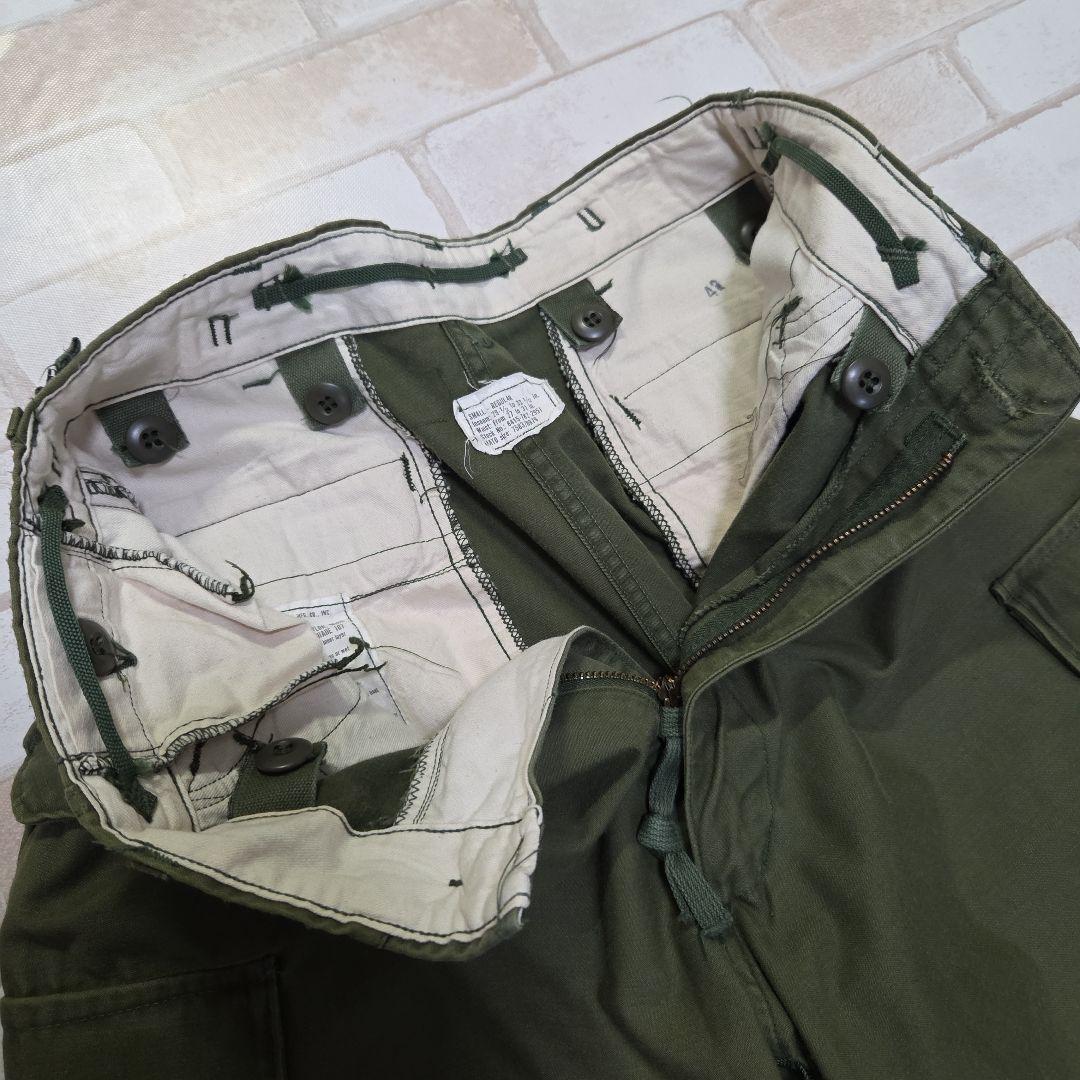 70s 米軍 実物 U.S.ARMY M-65 フィールドカーゴパンツ 古着
