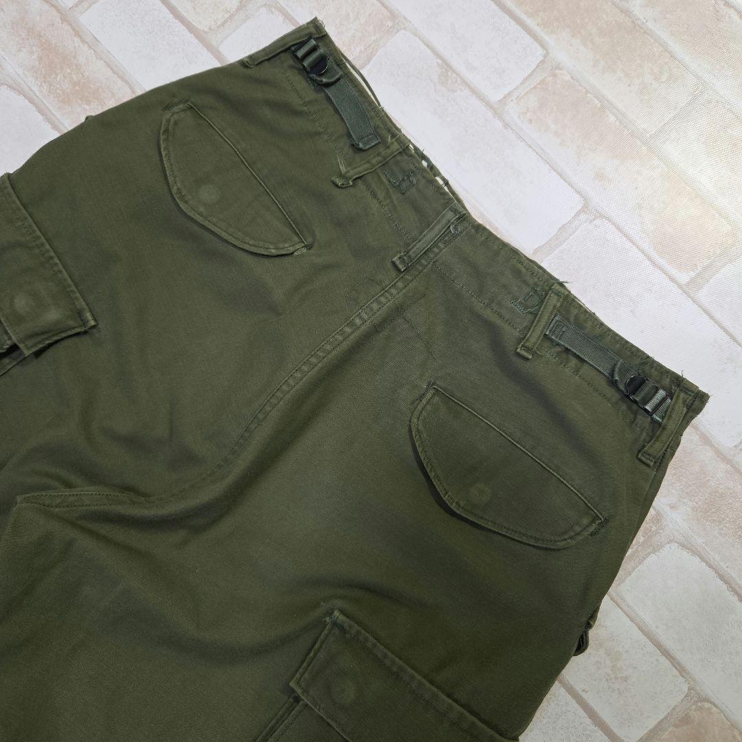 70s 米軍 実物 U.S.ARMY M-65 フィールドカーゴパンツ 古着