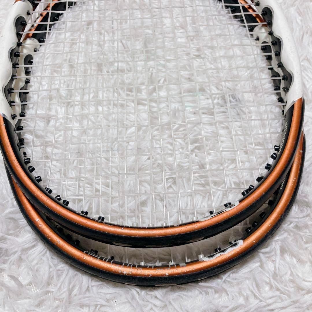 2本セット】Wilson BURN100LS N TOUR TWO 硬式 テニスラケット