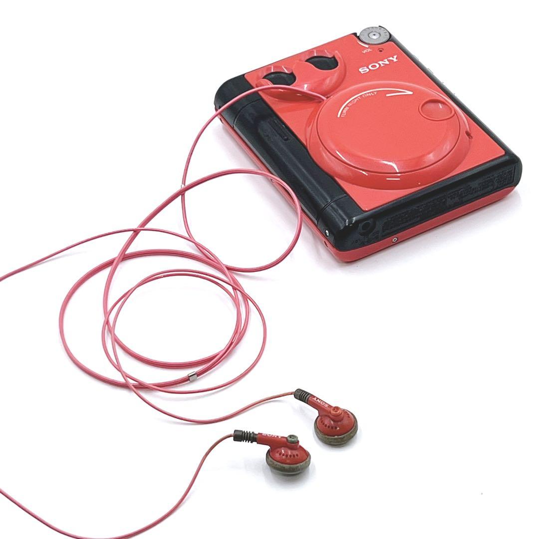 通電OK・希少色】 SONY WM-51 カセットウォークマン レッド