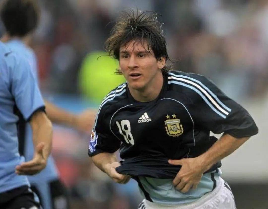 アルゼンチン代表 2008 #18 メッシ ユニフォーム
