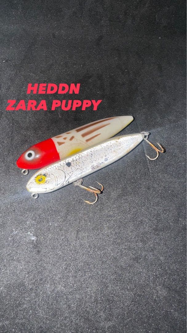 オールド』 Heddon Zara Puppy 2個セット - メルカリ