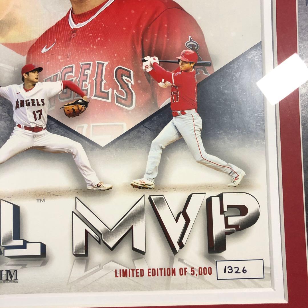 12744 大谷翔平 AL MVP 記念品 限定版1326/5000