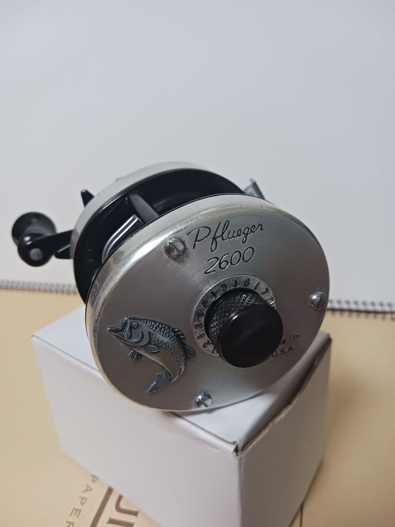 超希少Pflueger 2600 ダブルハンドルリール