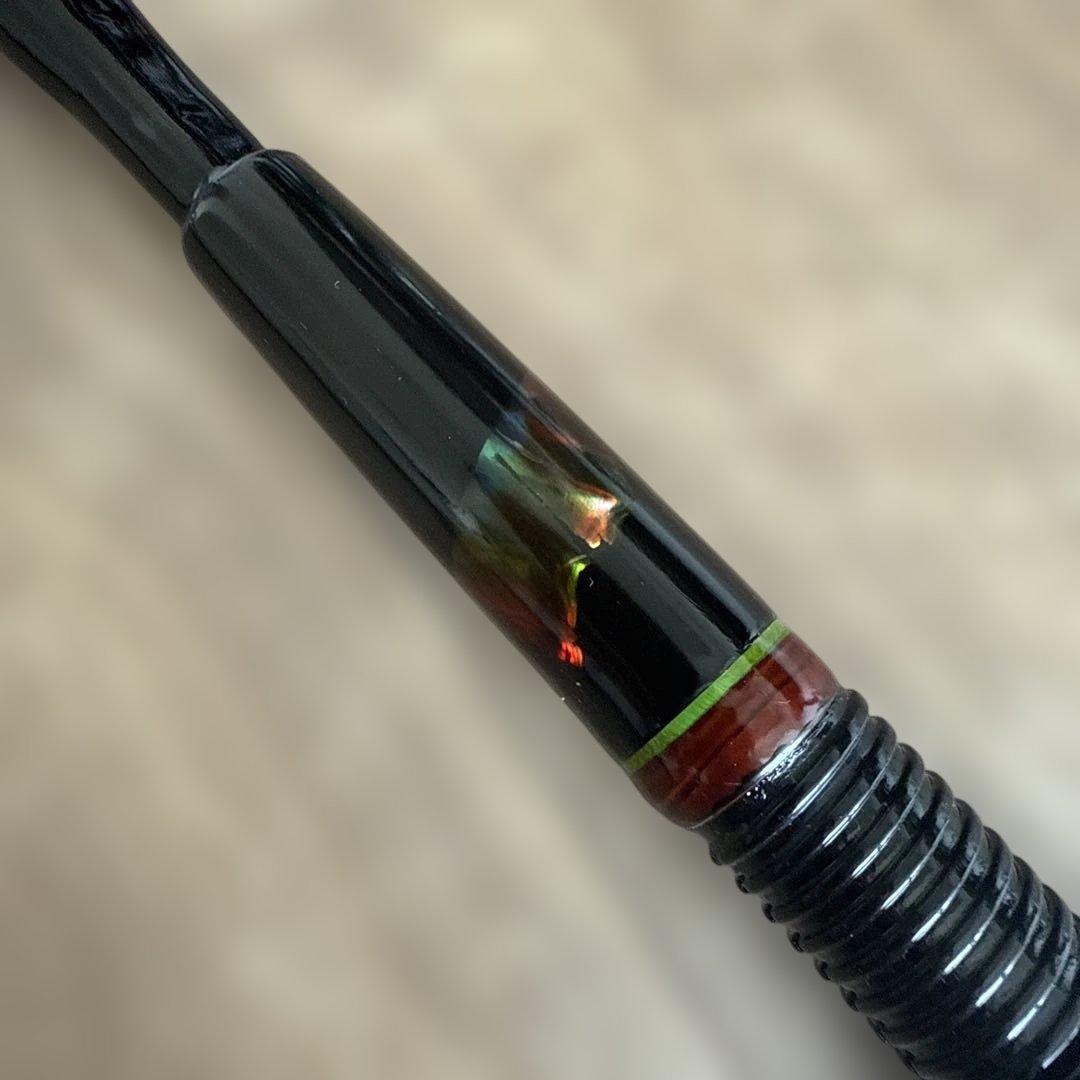 軟調 旭信和竿 金箔の珍しい層塗り 布袋竹 - メルカリ