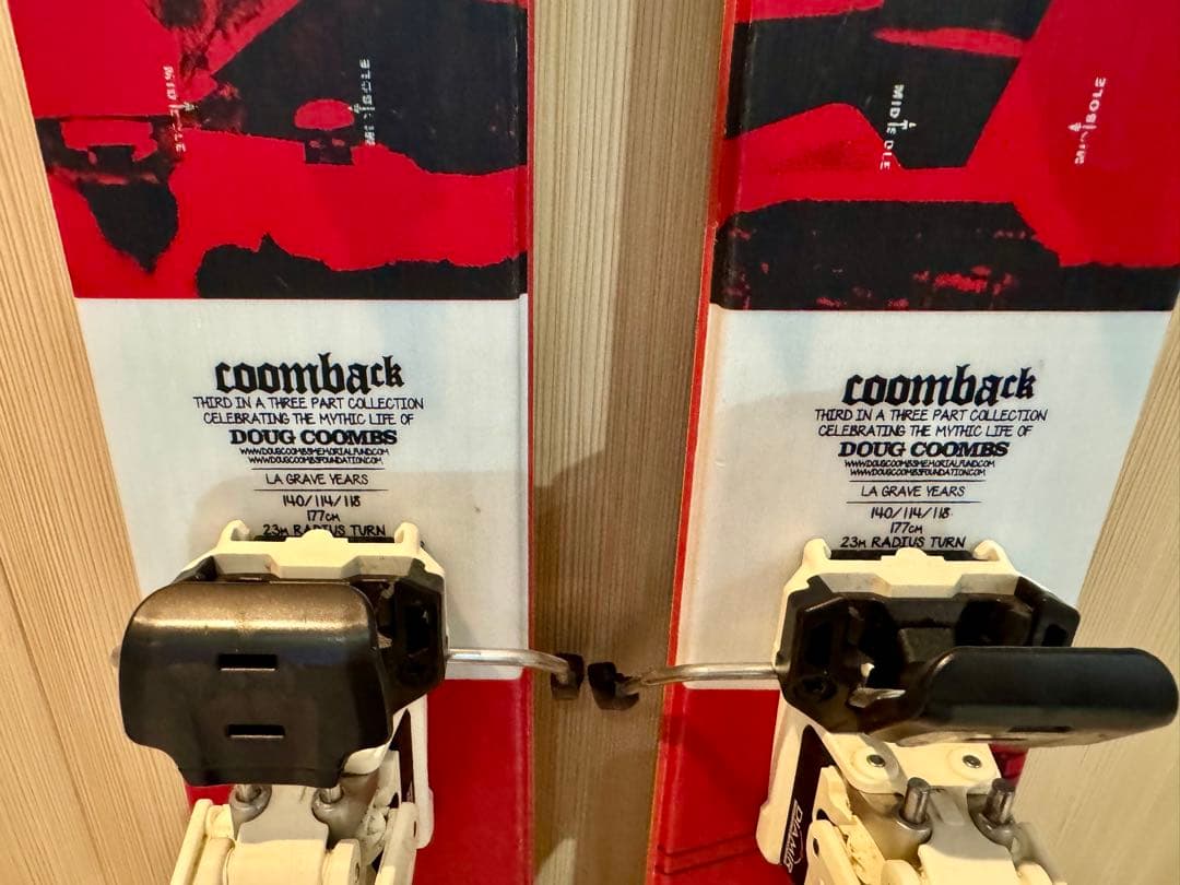 K2 COOMBACK スキー板 バックカントリー ディアミール ビンディング付