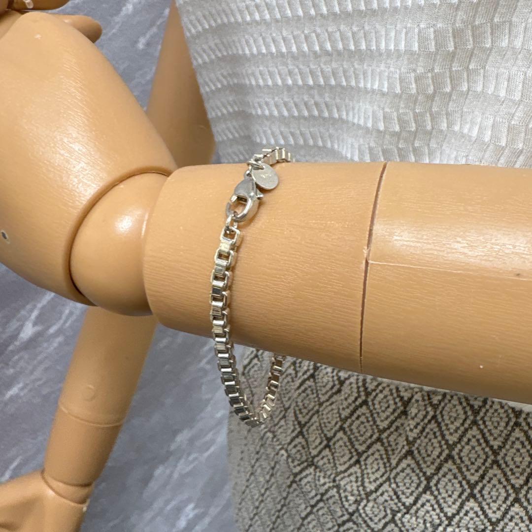 美品　ティファニー ベネチアンブレス 925 16.7ｇ 箱有り