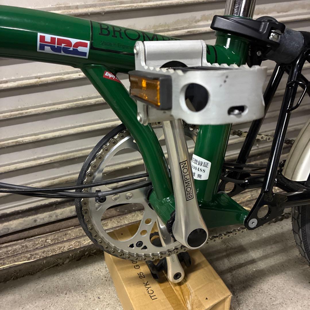 走行極小 ブロンプトンM3L 3速 折りたたみ自転車 2008年 自転車