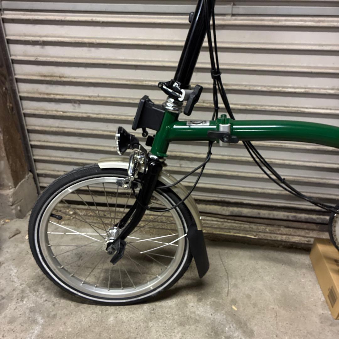走行極小 ブロンプトンM3L 3速 折りたたみ自転車 2008年 自転車