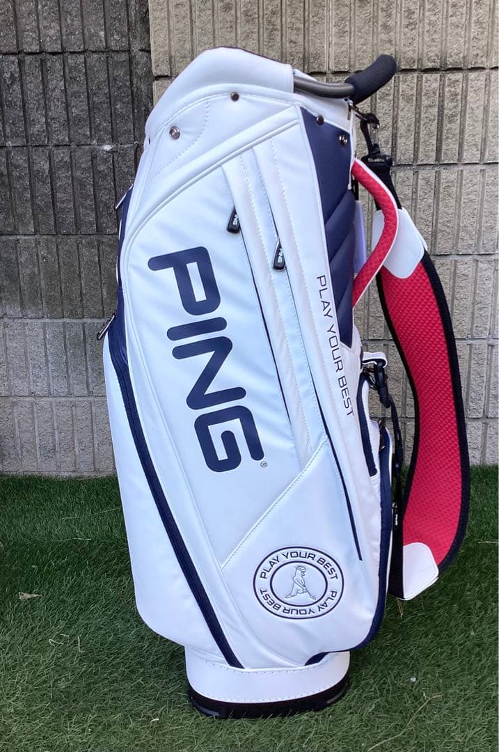 N*o様 PING ピンキャディバッグ 未使用品 PING（ピン） 【数量限定】PING CB-N2506 Mr.PING RIDER 38657