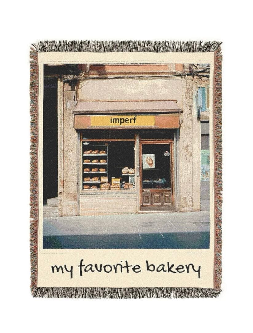 imperf ブランケット BAKERY THROW BLANKET Lサイズ BAKERY THROW BLANKET］imperf ブランケット - メルカリ