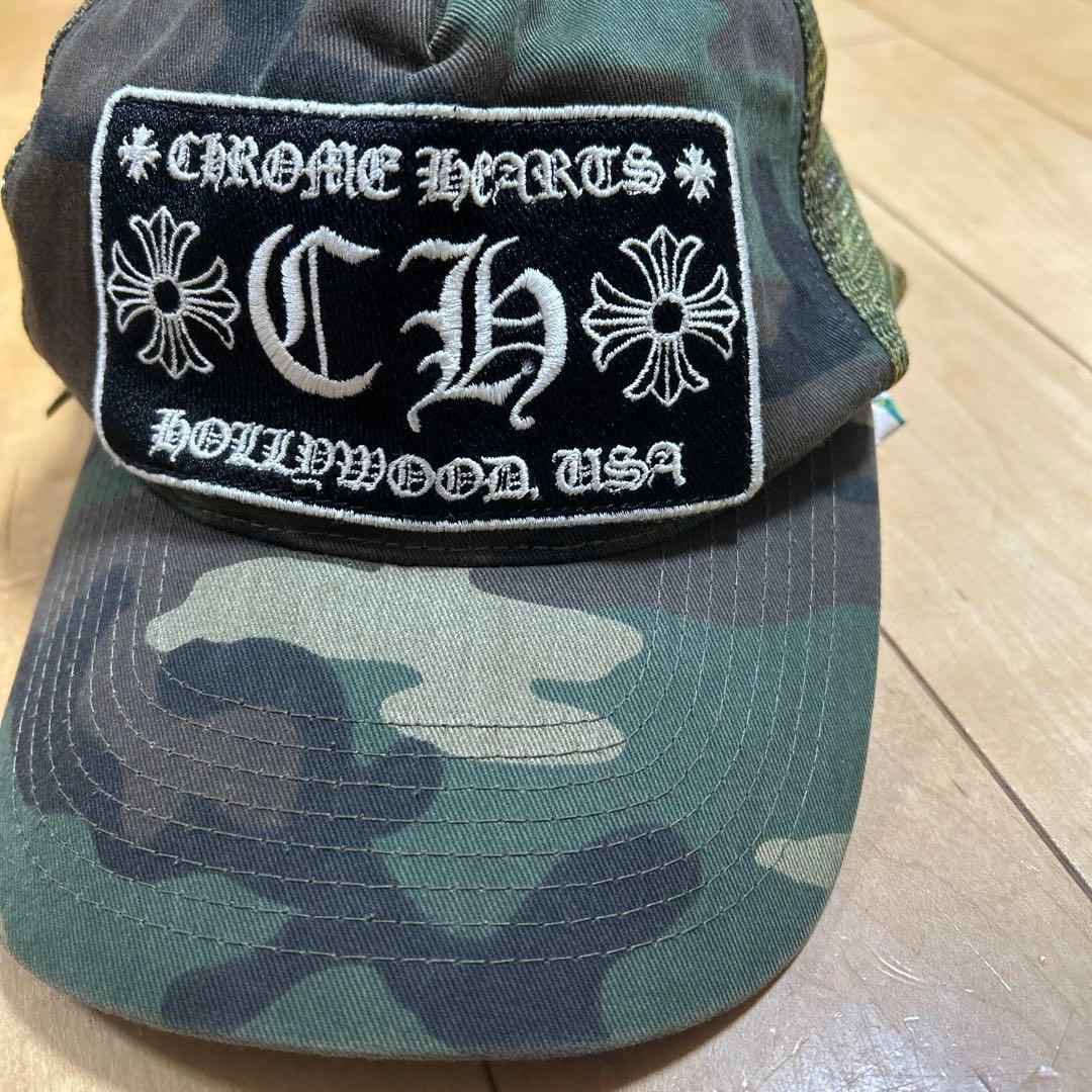 お得sale CHROME HEARTS 迷彩 キャップ クロムハーツ カモフラ