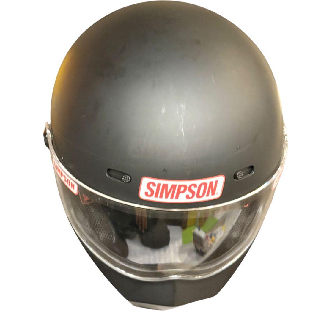SIMPSON NORIX SB13 フルフェイス ヘルメット マットブラック - メルカリ