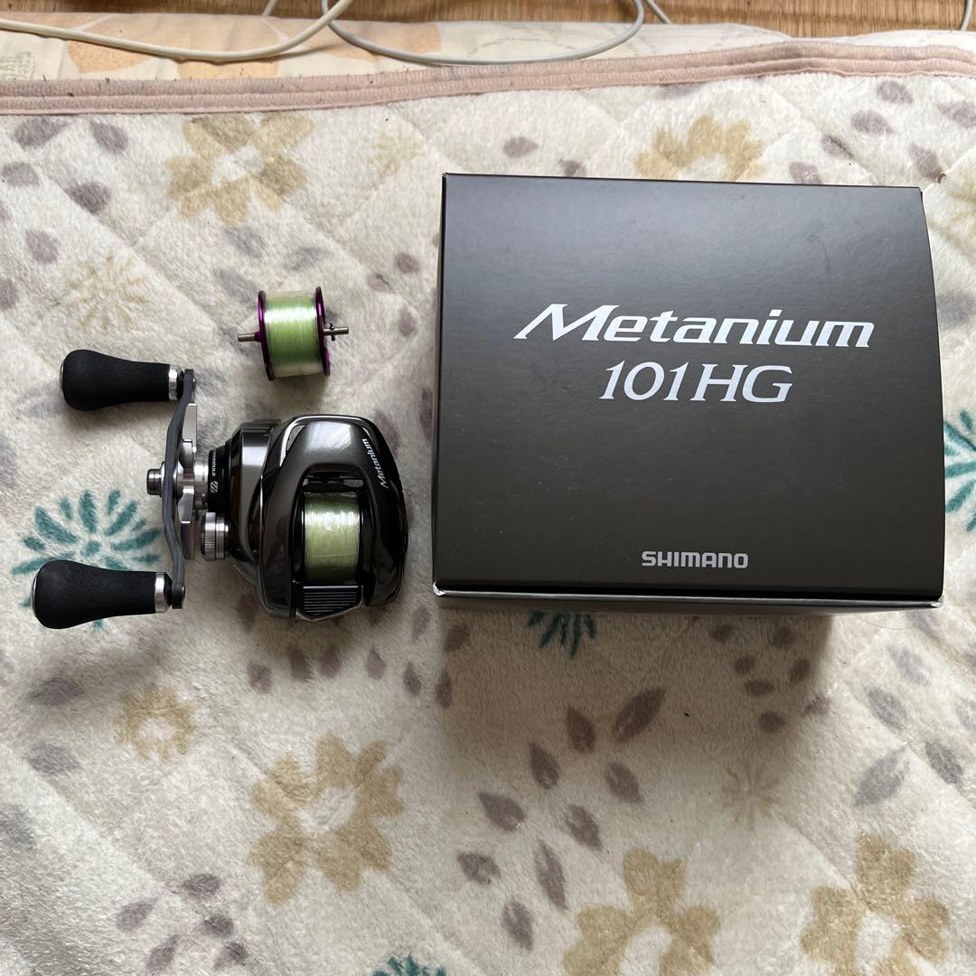 シマノ メタニウム101HG KTFネオスプール付き シマノ（SHIMANO） 23 メタニウム 101HG 左ハンドル (2023年モデル