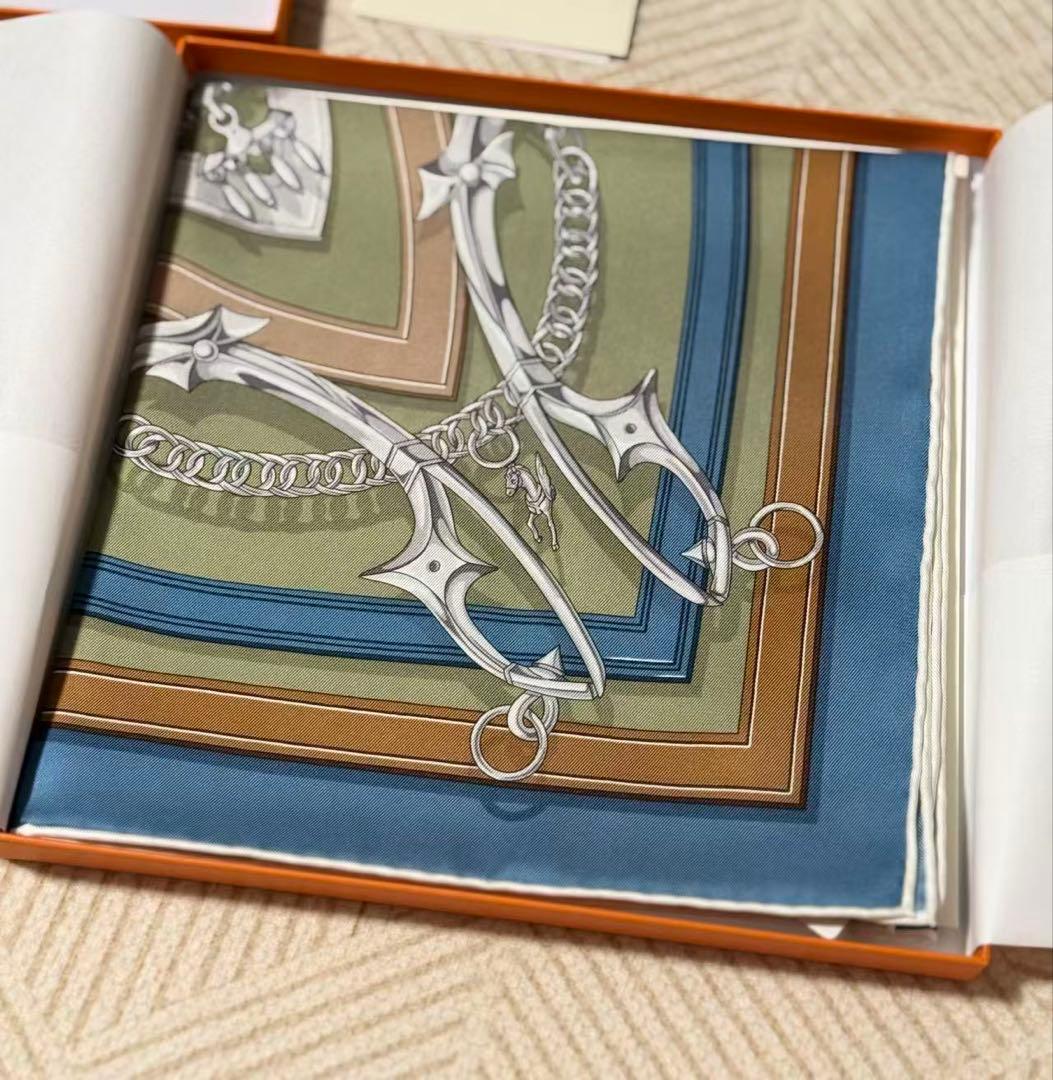 新品未使用 HERMES 26ss カレ 90 《伝説のハーネス》 - メルカリ