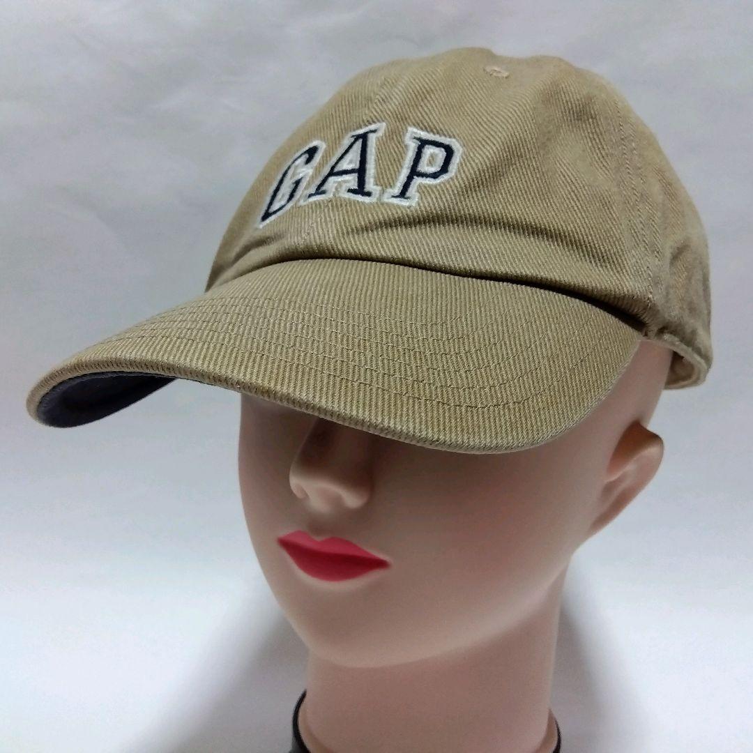 90s GAP 刺繍 ローキャップ vintage オールド ギャップ キャップ