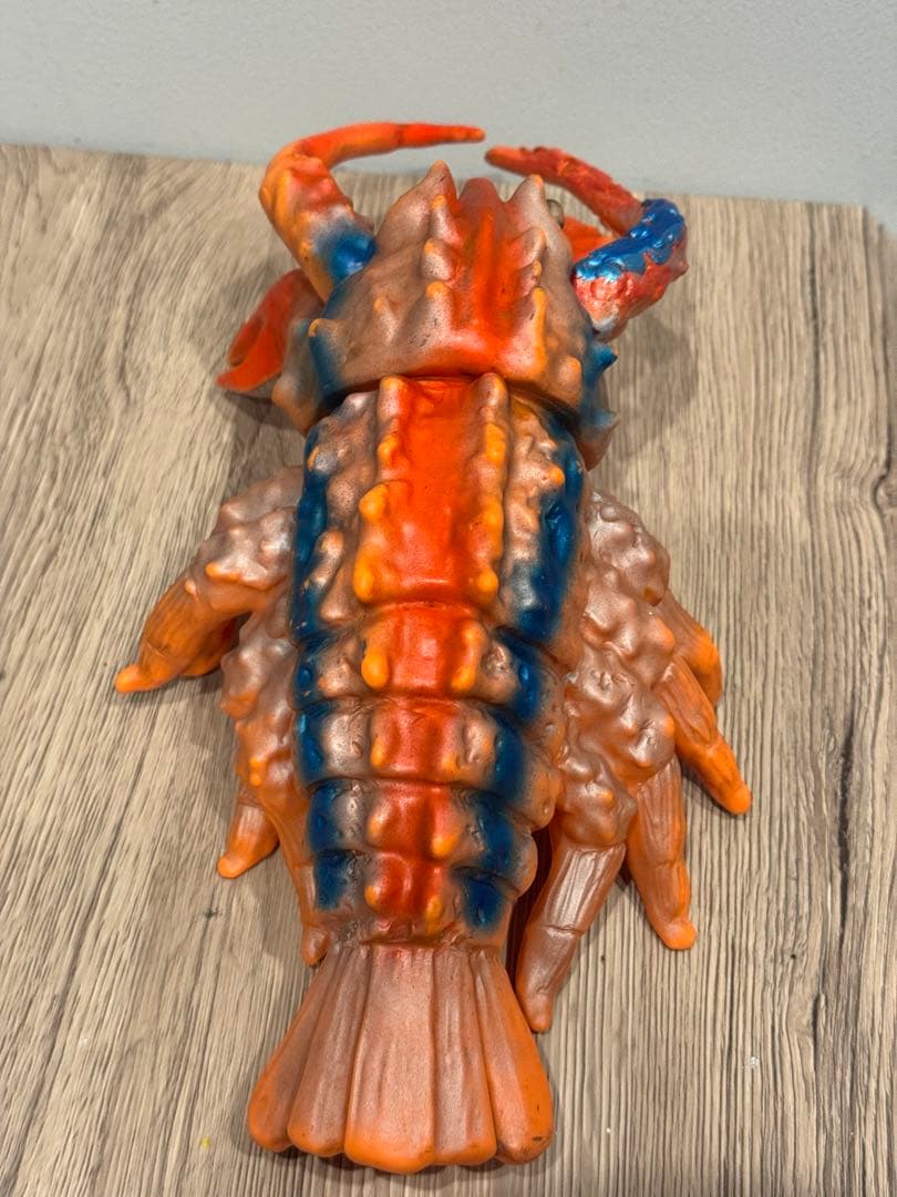 マルサン エビラ2期/鼻筋黒線無/オレンジ成型/ヒゲ前倒塗装【ジャンク】