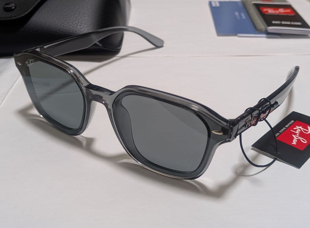 RAY 【新品】レイバン RB4458D 645087 クリアグレー サングラス BAN
