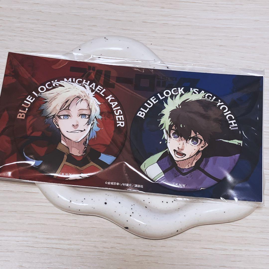 2/6まで】ブルーロック 伊勢丹 缶バッジ カイザー 潔 - メルカリ