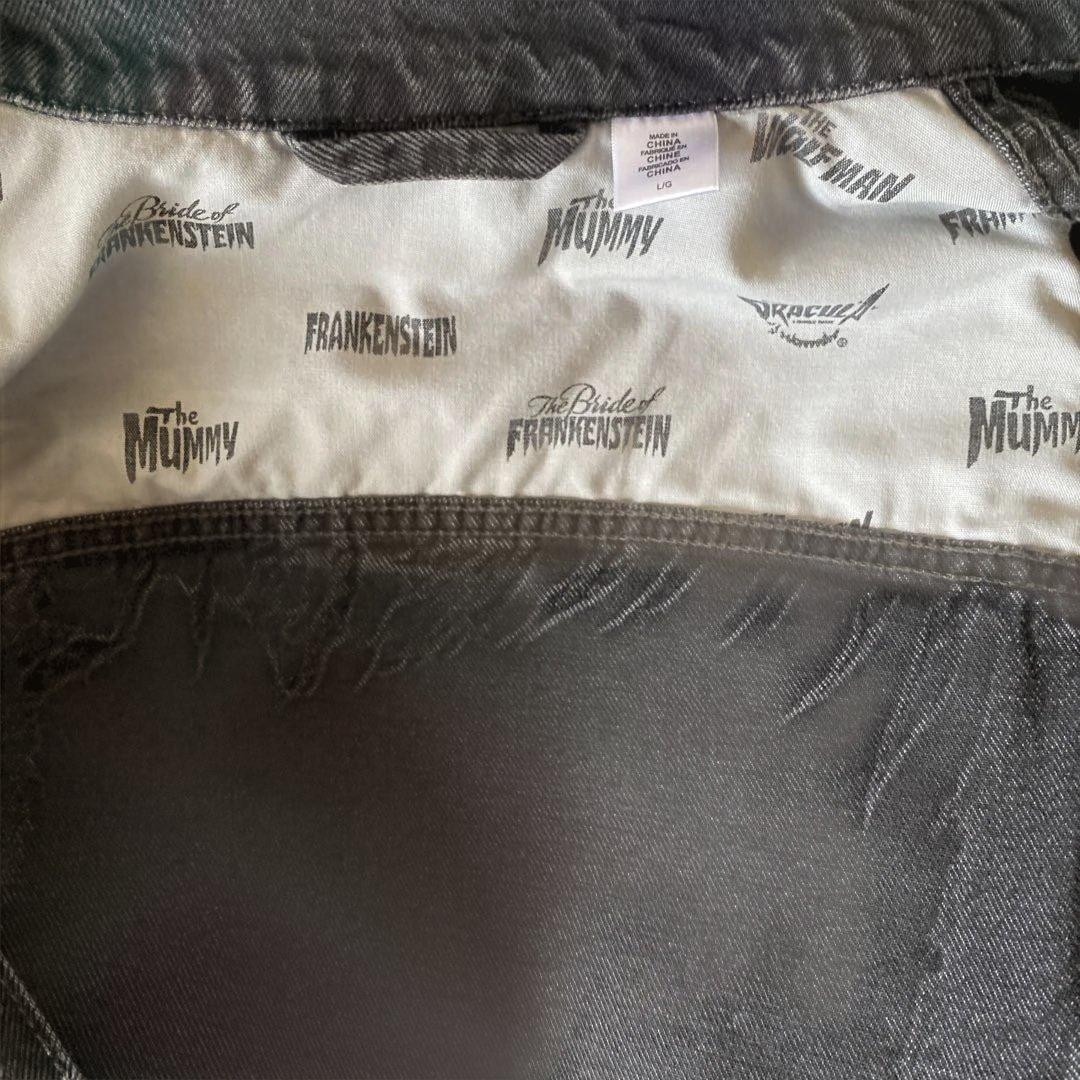 最終値下げLevi's フランケンシュタイン プリント デニムジャケット