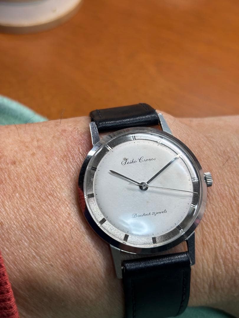 セイコー クロノス21石手巻き腕時計 2020年OH済み - メルカリ