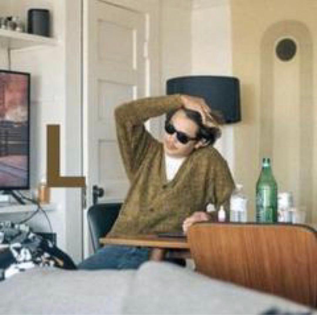 トップス fucking awesom buckle cardigan Fucking Awesome Men's Boucle Cardigan in Moss Fucking Awesome