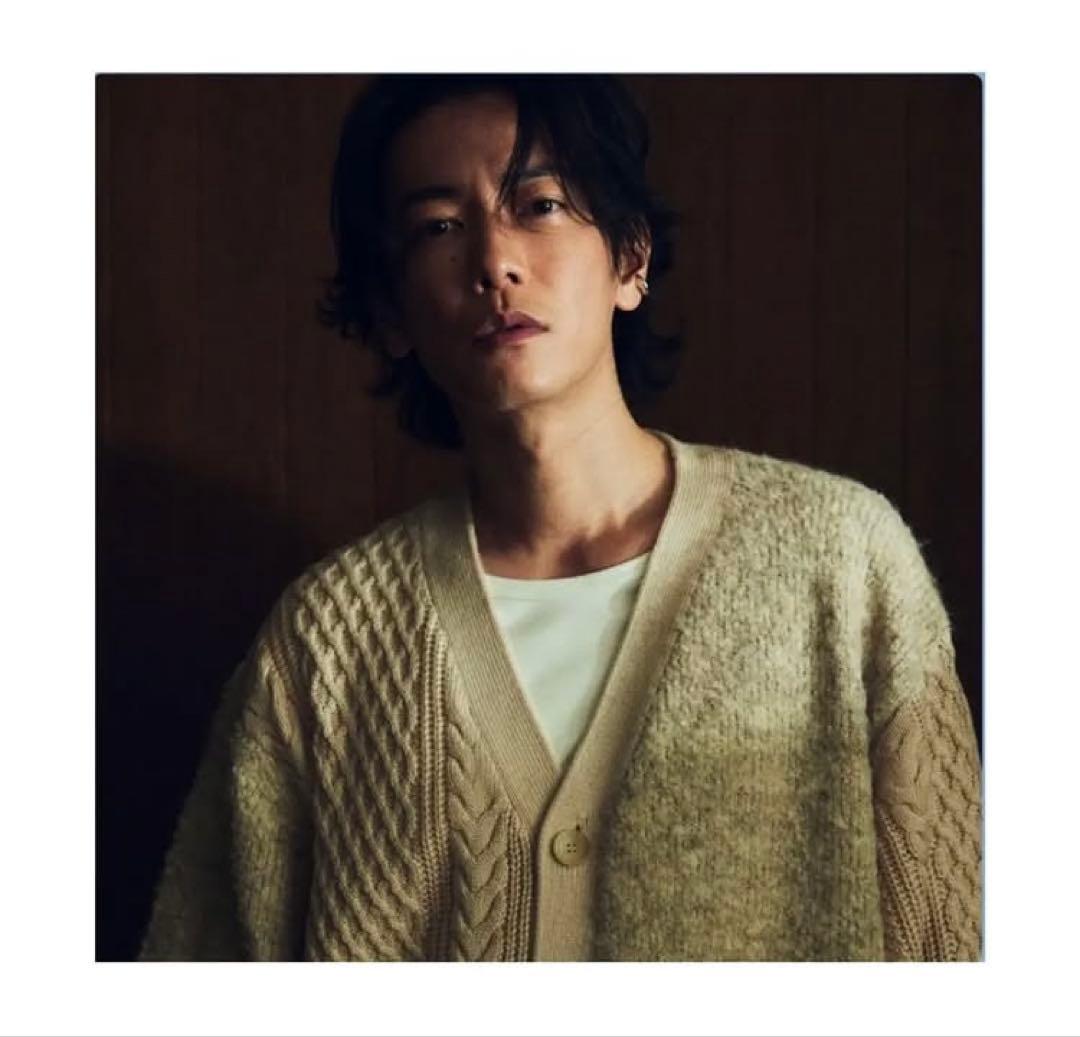 ABYTS SWITCHING CABLE CARDIGAN 佐藤健