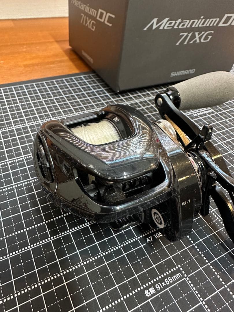 シマノ24メタニウム dc xg71 バリアルハンドル87セット