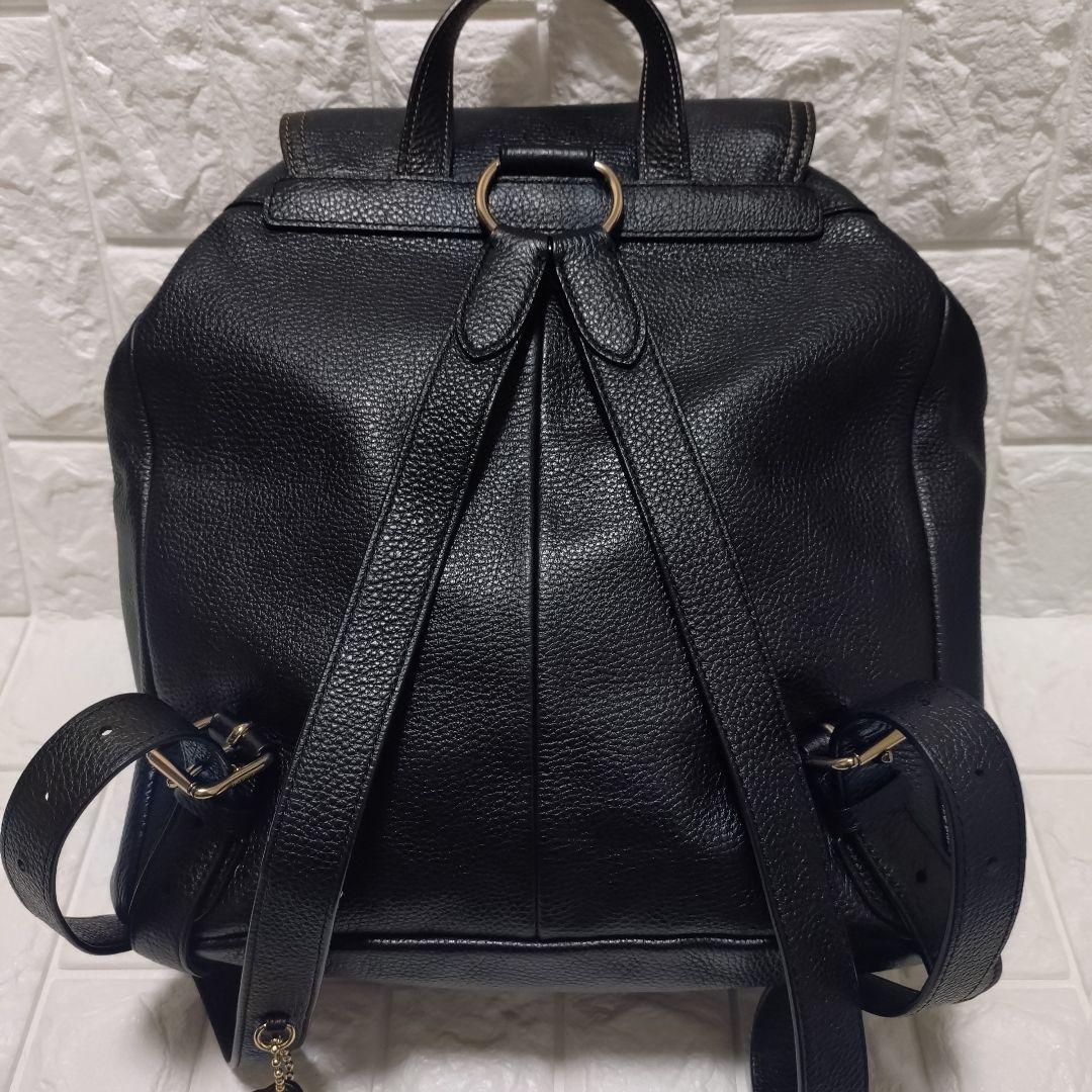 jjv3v 様専用 希少 極美品 COACH 6145 リュック 黒 レザー - メルカリ