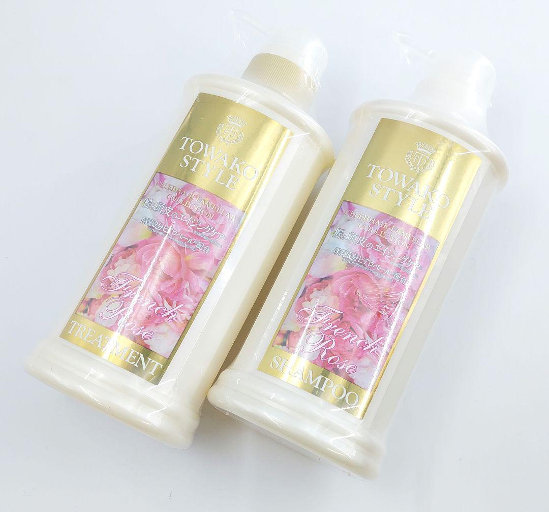 FTC セレブヘア ラメラ シャンプー&トリートメント 500ml 君島十和子