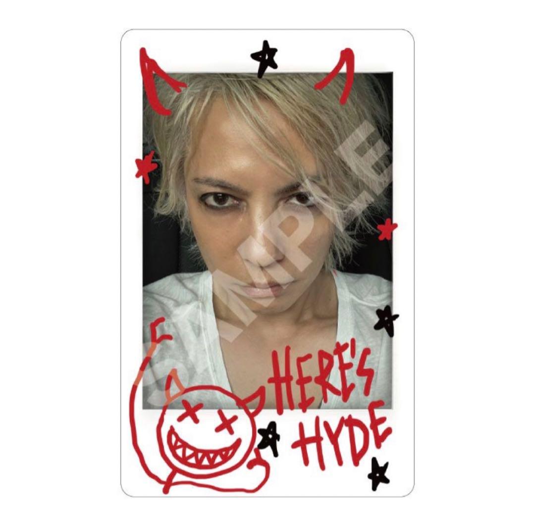 HYDE ガチャ チェキ風カード 2種セット HYGACHA ハイガチャ