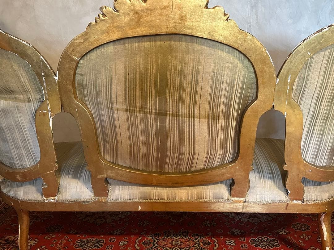 東京都内23区配送無料】ルイ15世 ソファースタジオ 撮影 ディスプレイ用