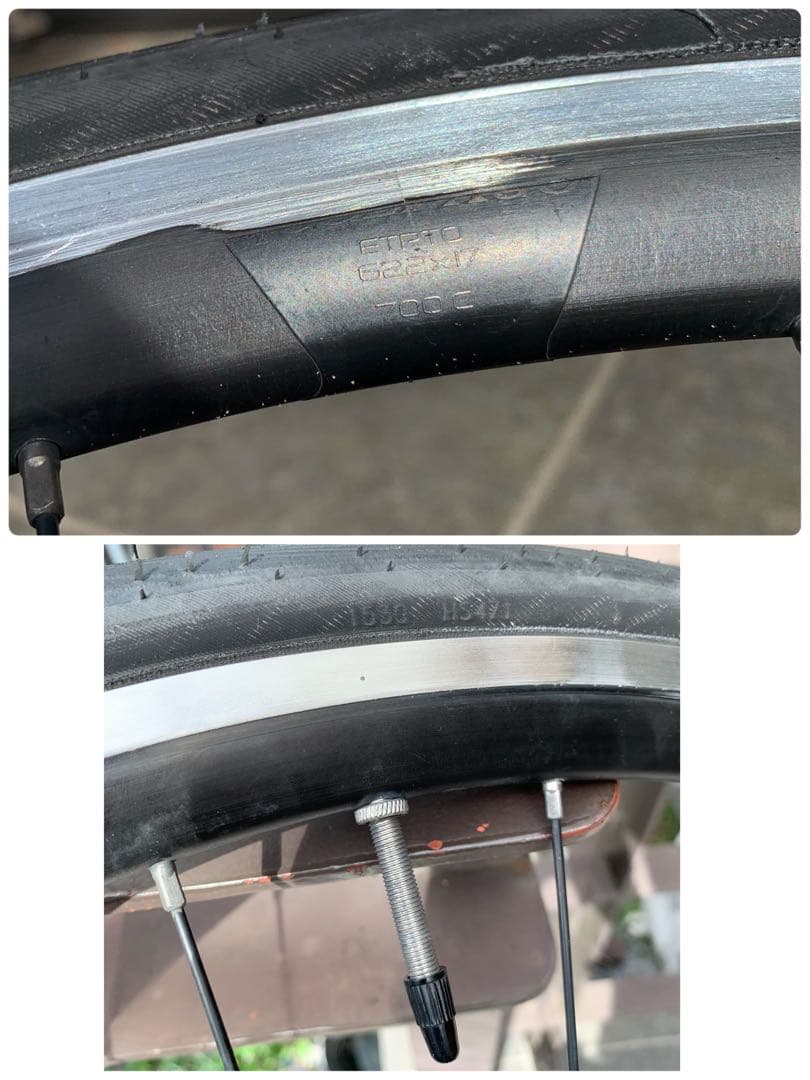 ◇COLNAGO コルナゴ700cホイール＆シュワルベのタイヤ付◇ピナレロ