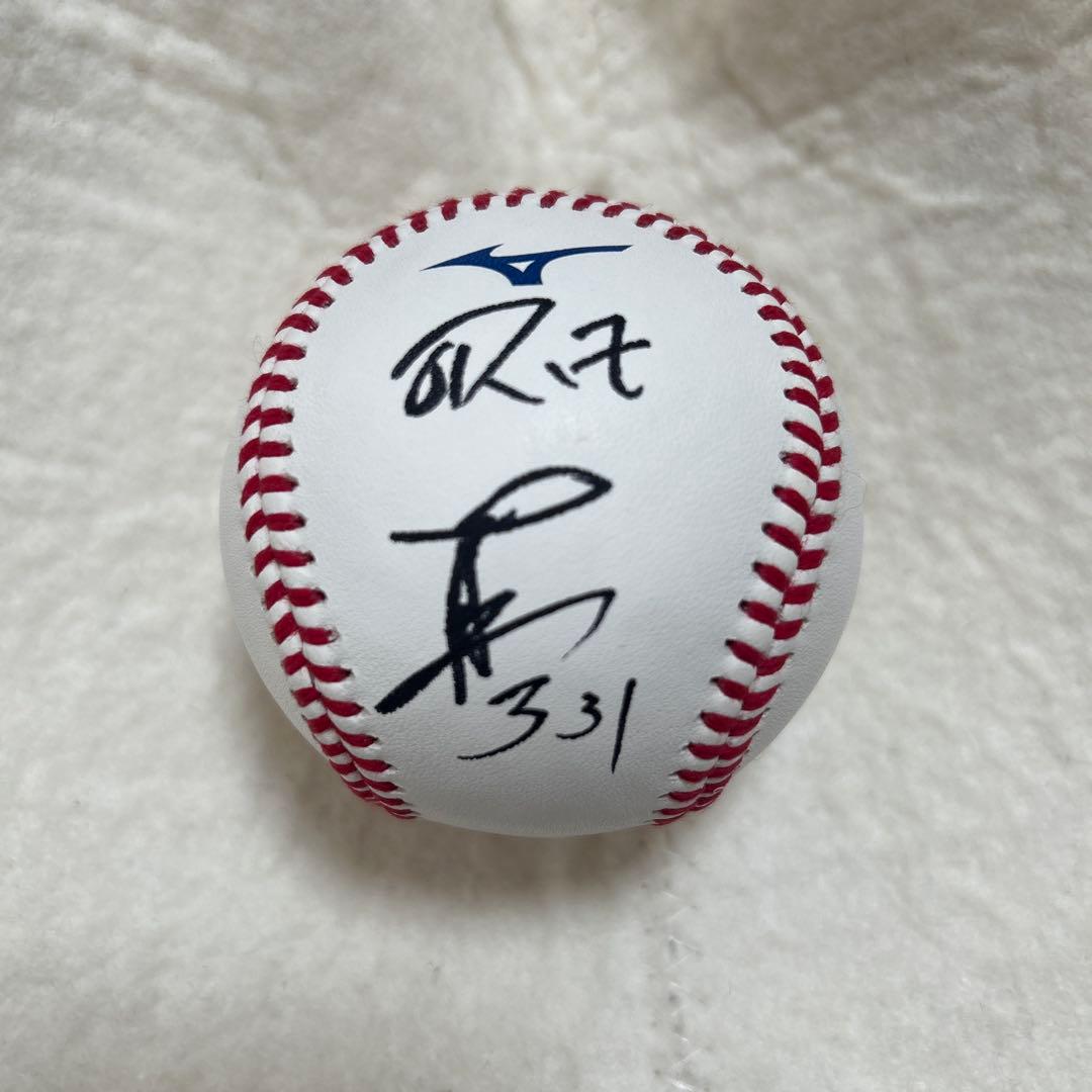 オリックス・バファローズ 藤川敦也 直筆サインボール 統一球 NPB球