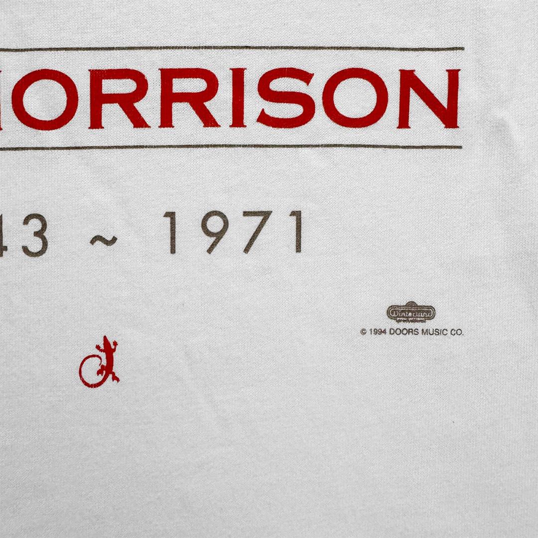 野村訓市着用｜デッドストック・ヴィンテージ Jim Morrison Tシャツ