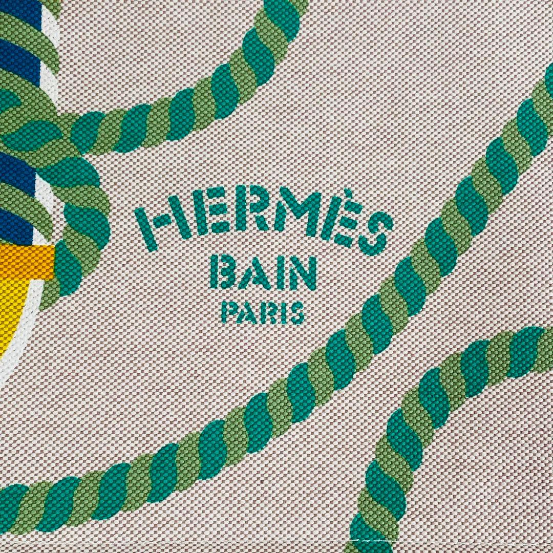 HERMES フラットポーチ ヨッティング カノエH セカンドバッグ エルメス