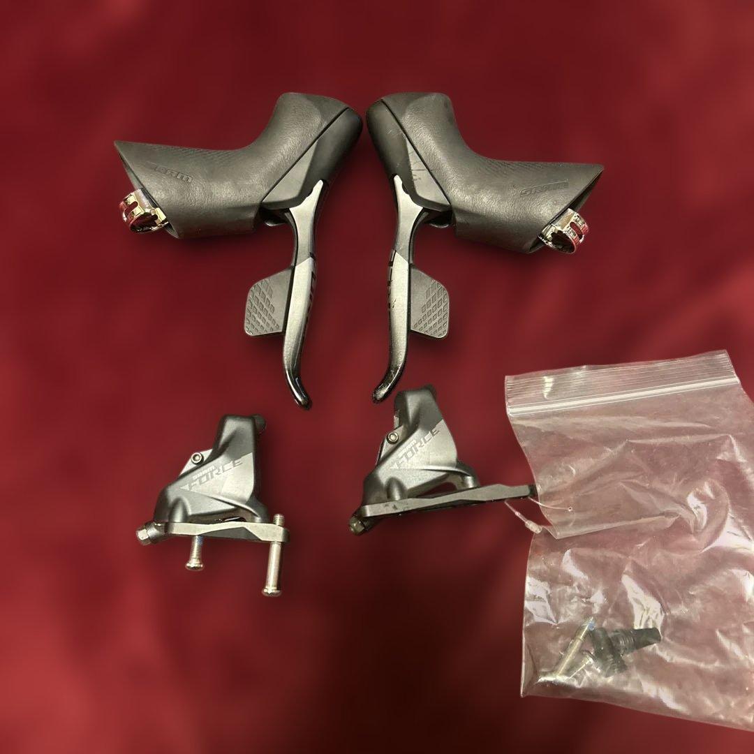 SRAM Force AXS D1 HRD シフター、キャリパーセット SRAM（スラム）FORCE eTAP AXS D1 HRD Shift-Brake レバー・キャリパー