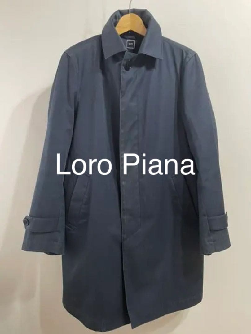 SHIPS Loro Piana 最高 ステンカラーコート Lサイズ ステンカラー